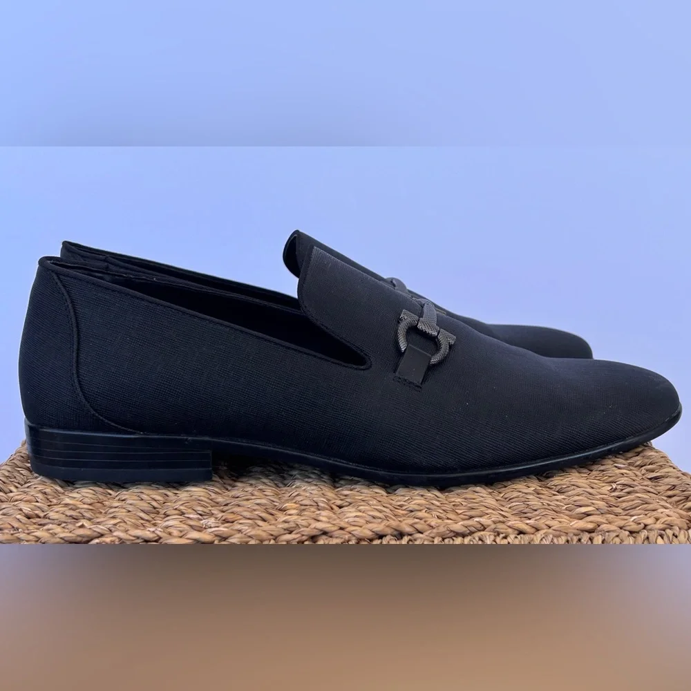 Aldo Men’s Gatsbie Horsebit‎ Loafers Slip On Black Size 12